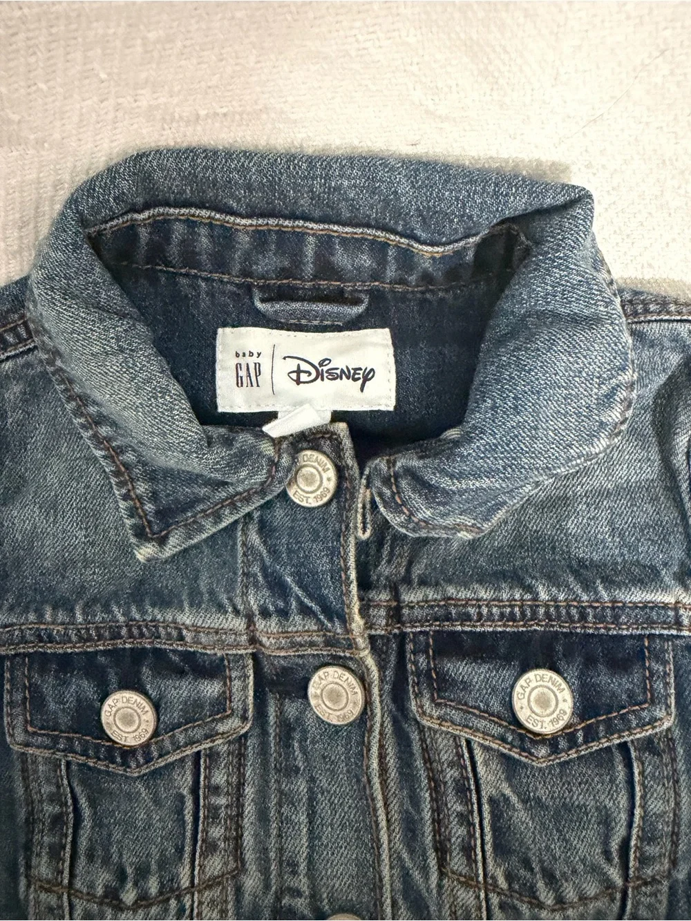 Girls' Blue Denim Jacket - Classic Kids Jean Jacket